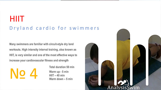 фото для 50 Minute HIIT №4 &nbsp; Dryland cardio for swimmers (Full body )