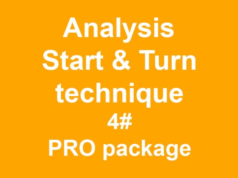 фото для Analysis of Start and Turning technique 4# Pro package