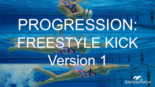 Progression: Freestyle kick version 1