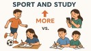 Brains Grow Better with Sports and Study