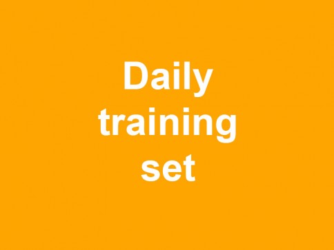 фото для Daily training set 